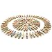 Z ZICOME Mini Wooden Clothespins Photo Paper Peg Craft Clips, 100 Pack