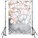DODOING 3.2x5ft Christmas Theme Photo Backdrop Printed Photography Backgrounds Fantasy Glitter Hazy Bubble Studio Backdrop