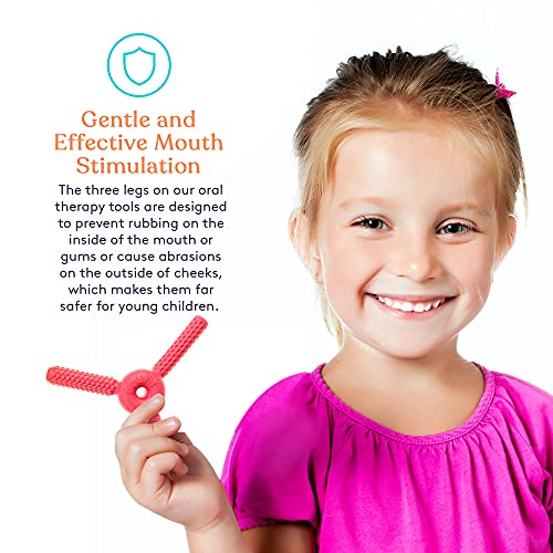 FLUXY Oral Motor Tool Therapy Sensory Motor Aid with 3 Unique Textures