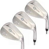 Ram Golf Pro Spin 3 Wedge Set - 52&deg; Gap, 56&deg; Sand, 60&deg; Lob Wedges - Ladies Right Hand, Graphite Shaft