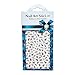 Dadiii Christmas Nail Stickers Art Gilt-edged Tattoo Decals Self-adhesive Sticker Nail Wraps with Christmas Designs (4 sheets)