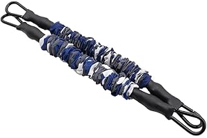 INNSTAR Resistance Bands Bar Exercise Bands Attachment 38" Black Max Load 800lb for Home Gym Workout Full Body Workout Power Lifting Fitness Bar