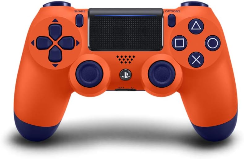 Amazon Com Sony Ps4 Dualshock Wireless Controller Sunset Orange