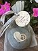 Quotable Cuffs Comforting Dog Memorial Gift - Sympathy or Condolence Gift for Loss of Pet - Forever in My Heart Stone by Whitney Howard Designs