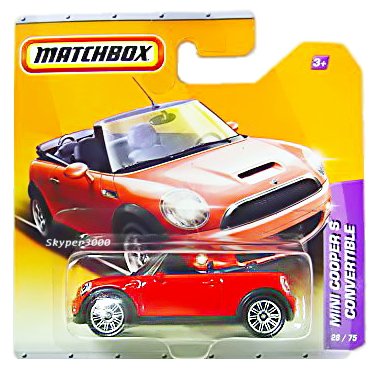mini cooper matchbox car
