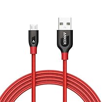 Anker PowerLine+ Micro USB (6ft) The Premium Durable Cable [Double Braided Nylon] for Samsung, Nexus, LG, Motorola, Android Smartphones and More