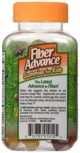 Fiber Advance Gummies For Kids Daily Fiber Supplement, 60 Count on ...