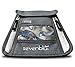 SevenBlu RFID Secret Travel Neck Stash (Large) - Fits Kindle - Hidden Travel Wallet | Money Belt and Passport Holder (Gray)