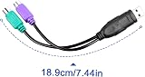 UCEC PS2 to USB Adapter Converter Cable for Keyboard Mouse view 9