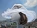 A002 Womens Kentucky Derby Sun Hat Wide Brim Wedding Church Racing 8 color (White)