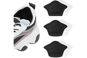 Heel Cushion for Loose Shoes, Heel Grips Liner Cushions Inserts Self-Adhesive Heel Protector Pads for Sneaker Shoe Too Big Me