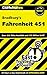 CliffsNotes on Bradbury's Fahrenheit 451