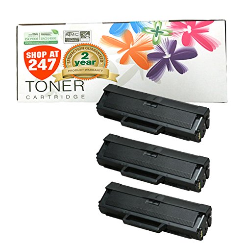 Shop At 247 Compatible Toner Cartridge Replacement for MLT-D104S ML-1655 ML-1865W (Black, 3-Pack)