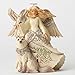 Jim Shore Heartwood Creek JS HWC Fig Wdlnd Angel/White Figurine