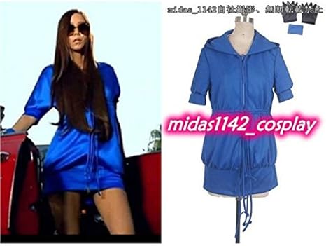 Amazon Rock Steady 青いジャケット 安室奈美恵コスチューム 変身 仮装 ステージ服 舞台 ハロウィン クリスマス コスプレ 仮装 通販
