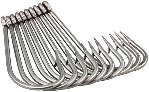 Himenlens Deep Sea Fishing Hooks,Big Fish Game Stainless Steel Hooks