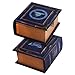 Grimoire Pro Tour, Arbiter | Wooden Spellbook Style Fabric Lined Portable Deck Box for MTG, Yugioh, and Other TCG | 350+ Card Capacity