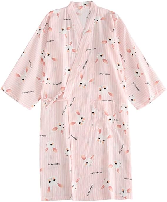 Amazon ケヤカ Keyaka レディース 浴衣 甚平 寝巻き 花柄 綿 前開き パジャマ レディース 全5柄 ねまき 旅館 お風呂 女性 部屋着 婦人服 寝間着 ルームウェア 可愛い おしゃれ 浴衣 通販