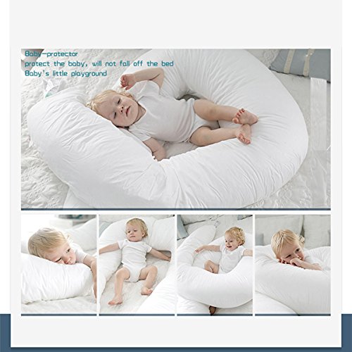Promic Big U Shaped Body Support Pillow Total Body Pregnancy