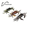 FyshFlyer-Monstar-3D-PVC-Crab-BaitBarbed-Hooks-11-Ounce-4-Inch-Fishing-Lures