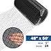 Fencer Wire 16 Gauge Black Vinyl Coated Welded Wire Mesh Size 1 inch by 1 inch (4 ft. x 50 ft.)