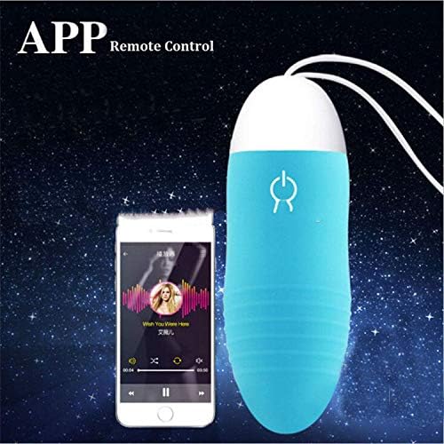 JKANG SHIRT Vibrartorfor Mannuo App 10 Speeds Vibrartorfors for Women Clitoris Stimulator Vaginal Balls Wireless Vibrartorfor Sex-Toys for Woman Vibrating Eggs,Sweet Vibrations Tennis Vibrartorfor