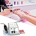 Professional Nail Drill Machine for Acrylic Nails Electric Nail File Machine Nail Art Polisher Nail Drills Bits Sets Tools Manicure Pedicure - 1 Year Replacement Warranty