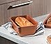 Gotham Steel Bakeware Loaf Pan – Nonstick Loaf Pan, XL 9.7” x 5.75” x 2.8” Full Size Loaf Pan Even Heat g, Metal U& Non-Warp Technology with Ultra Nonstick Ceramic Coatintensil & Dishwasher Safe