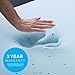 LUCID Mattress Topper, Twin XL, 3 Inch, Memory Foam - Gel Infused Mattress Topper - CertiPUR Certified