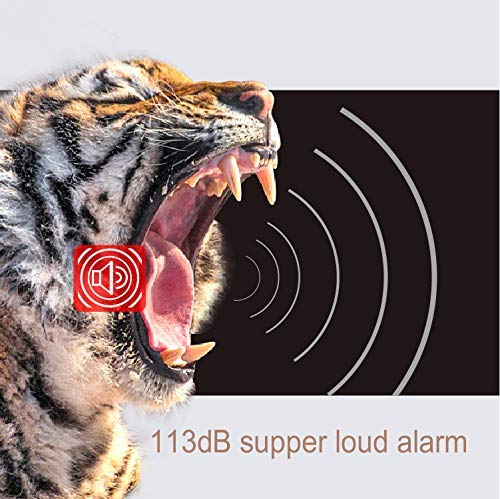 KCMYTONER 1 Pack 113dB Wireless Anti-Theft Vibration Waterproof Security Cycling Bike Alarm Motorcycle Bicycle Alarm with Remote Control - Thumbnail 3