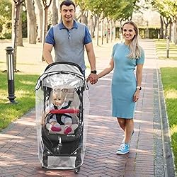 Clear Stroller Rain Cover, Universal Travel Weather