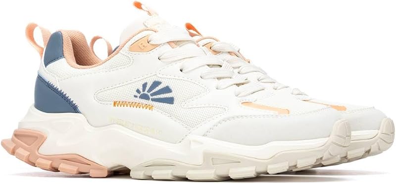 - Zapatillas Deportivas Mujer Blanco - Calzado Cómodo y Versátil - Moda Casual - Modelo 17501706 (Talla 39)
