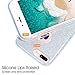 MILPROX Glitter Case Compatible for iPhone 8 Plus/7 Plus, Shiny Sparkle Bling, 3 Layer Hybrid Protective Soft Phone Case Compatible for iPhone 7 Plus/8 Plus