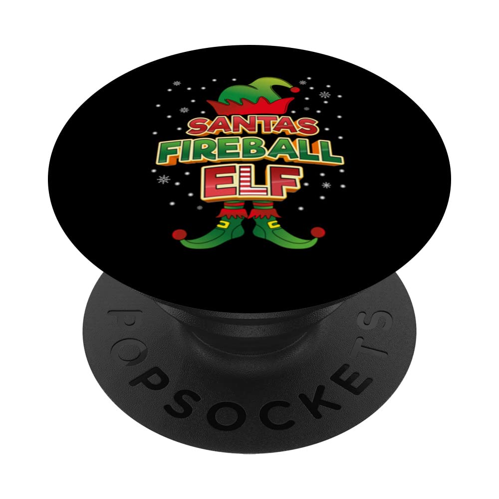 Fireball Elf Christmas Matching Costumes X-Mas PopSockets Swappable PopGrip