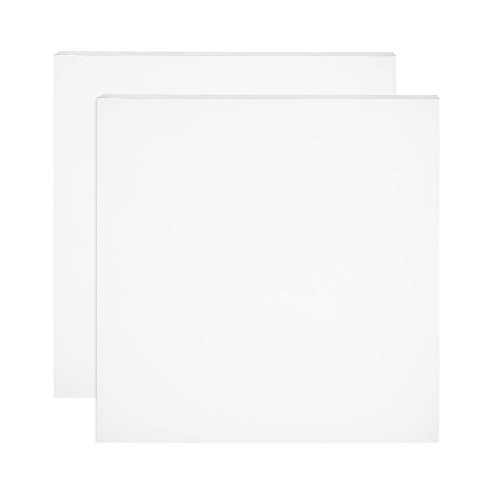 BENECREAT 2PCS White Silicone Rubber Sheet Plate 200x200x2mm High Temperature Resistant Gasket Board, Used for Make Gaskets and Seals