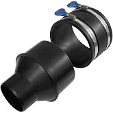 Peachtree Woodworking 4" to 2-1/2" Reducer with Coupler &amp; Clamps