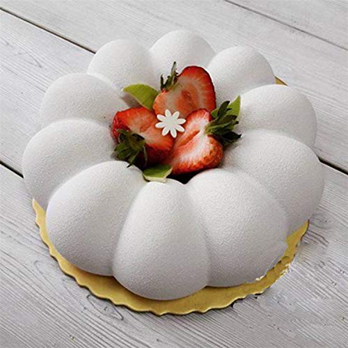 Silicone Mold 3D Garland Wreath Shape for Chocolate Truffle Mousse Cake Dessert Mold - Thumbnail 6