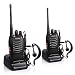 Proster Rechargeable Walkie Talkies Kids 16 Channel Two Way Radios with USB Charger Earpiece Mic Walky Talky 2-Way Radio Transceiver Long Range 1 Pair primary