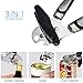 Manual Can Opener 3-in-1 Bottle Cap Lever Opener Hands Free Lids off Jar Opener With Stainless Steel Blade Easy Turn Knob and Ergonomic Handles Smooth Edge Tin Opener Kitchen Tool By H&HODOR