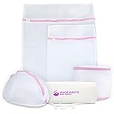 Intelli-Meshbag Wash System (Set of 4): Reinforced, Double-Layered Delicates And Lingerie Bags for Laundry, with Premium, Long-Lasting Materials, Plus a Foolproof 5-Year Pledge