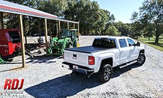 Amazon Com Rdj Trucks 65 Series Hard Folding Tonneau Easy On Easy Off Solid Flip Bed Cover Fits Compatible With Chevrolet Silverado Gmc Sierra 1500 5 8ft 69 92in Bed 2019 2021 Automotive