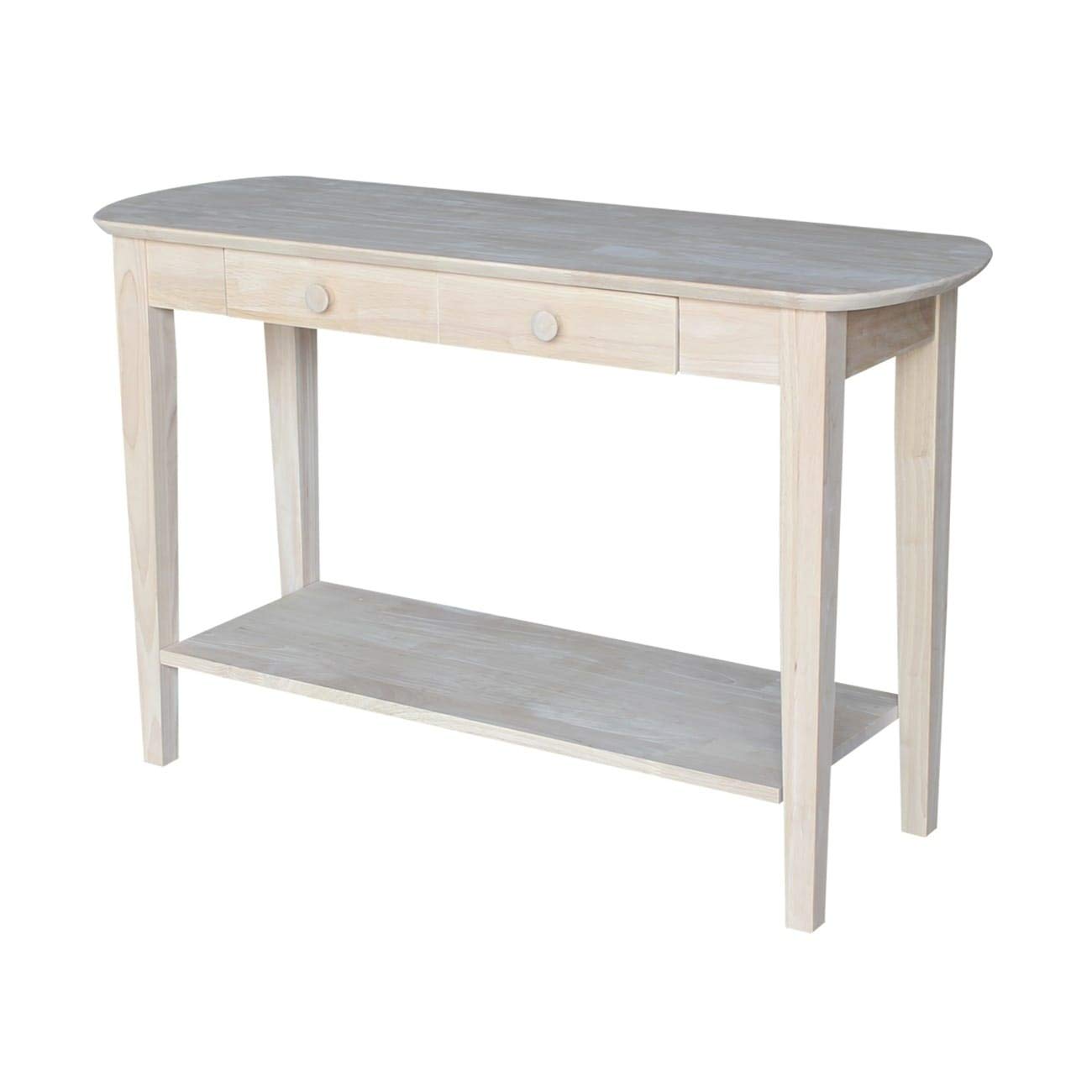 Best Unfinished Wood Console Table