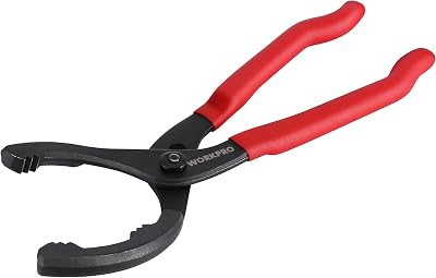 WORKPRO 300 mm Oil Filter Wrench Adjustable 60-114 mm Diamond Jaws