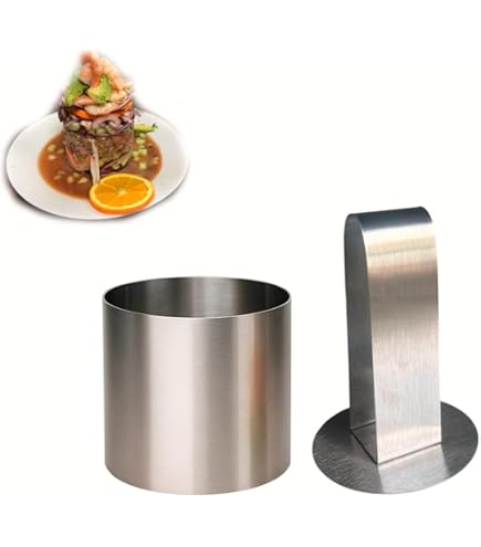 Molde de Acero Inoxidable para Platos Fríos Pequeño Molde de Acero Inoxidable para Platos Fríos Pequeño