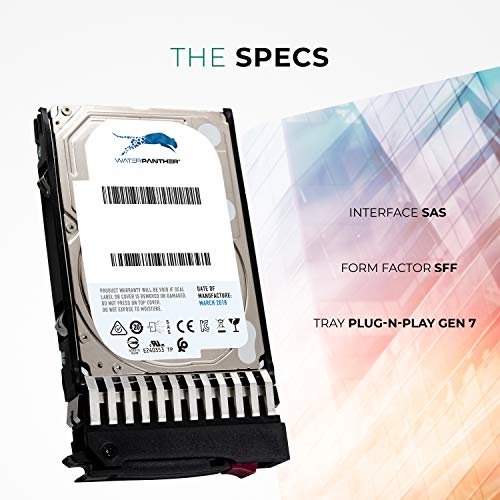 1 TB 7.2K RPM 512e SAS 12Gb/s 128MB Cache 2.5-Inch HDD for HP Proliant Servers | Enterprise Hard Drive in G7 Tray Compatible with 605832-002 605835-B21 606020-001 MM1000FBFVR - Thumbnail 5
