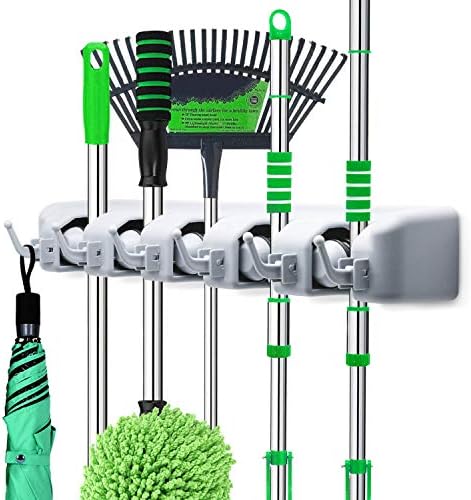 LETMY Wall holder wall mounted mop and broom hanger holder