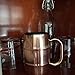Polar Mugs Double Wall Air Insulated Stainless Steel Mug with Lid and Bottle Opener, 16.9-Ounce, Copper