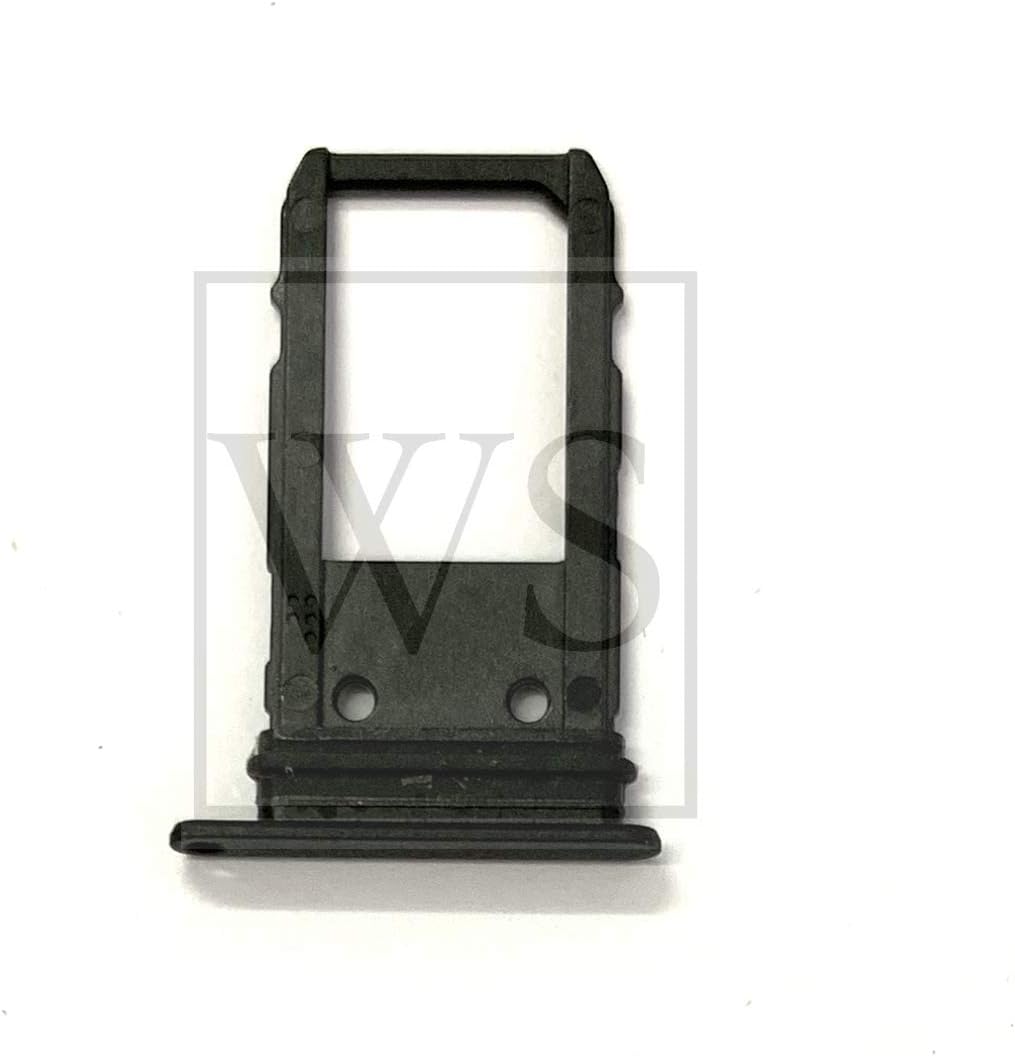 by Walking Slow-Replacement Google Pixel 2 (5.0") Sim Card Holder Slot Sim Card Tray New (Black)