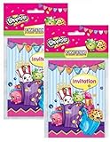 BirthdayExpress Shopkins Invitations Pack (16)