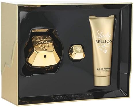 Paco Rabanne Lady Million Lote 3 Pz 1 Unidad 0.1 g